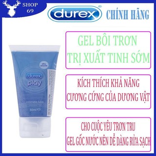 [KÉO DÀI CUỘC VUI] Gel bôi trơn tăng độ ẩm tự nhiên Durex Play Classic 50ml