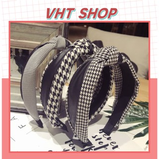 Bờm tóc hàn quốc, bờm tóc xinh vải đẹp thời trang xinh xắn b18 - vht shop