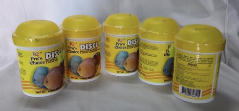 Cám Cá Dĩa - Thức Ăn Hạt Cho Cá Dĩa Pro's Choice Discus Bits 60g (Hàng Công Ty)