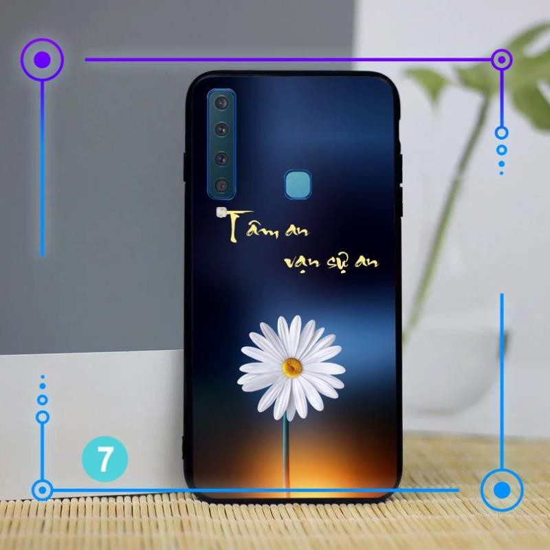 Ốp Samsung Galaxy A20/A30 , M20 , A9 2018 , A8 star/A9 star thần tài lưng kính cường lực ( Video quay thật )