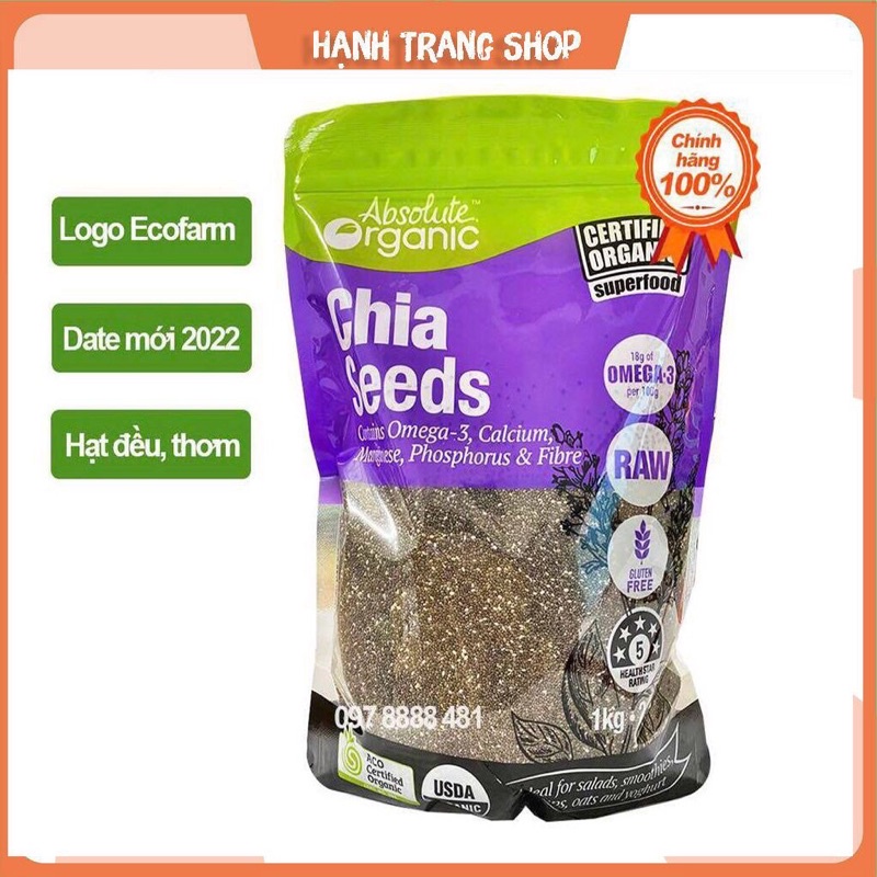 Hạt chia túi tím 1kg