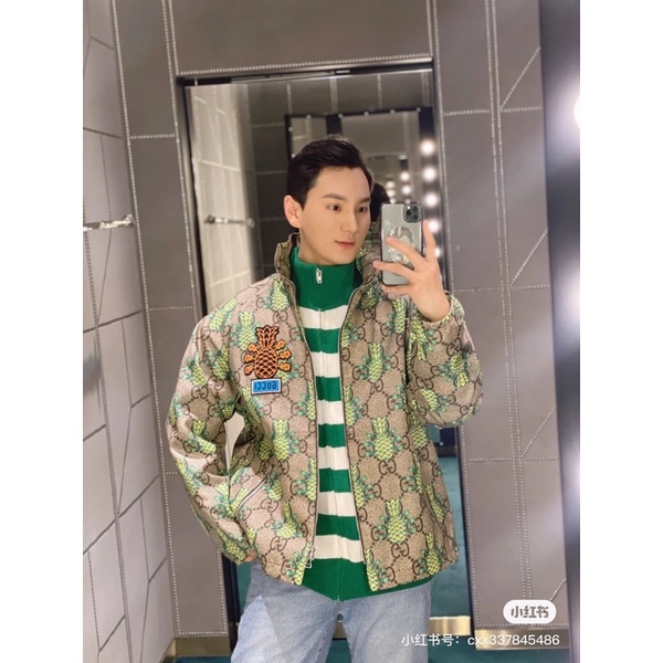 Áo khoác gió cho nam và nữ thương hiệu Gucci GC cao cấp mẫu 2022