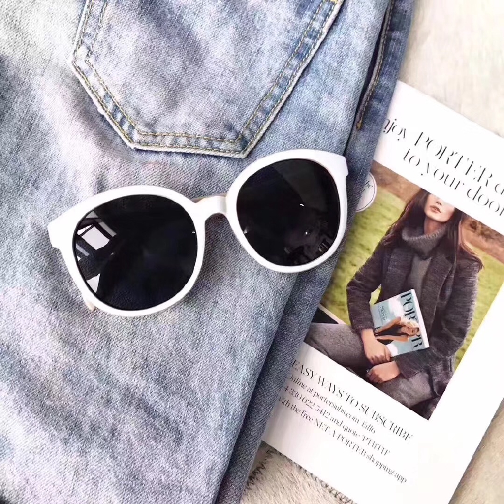 Kính mát gọng tròn phong cách vintage thời trang cho nữ | BigBuy360 - bigbuy360.vn