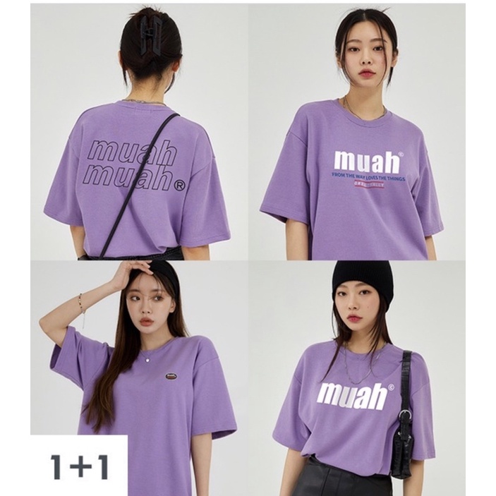 Áo phông tím muahmuah