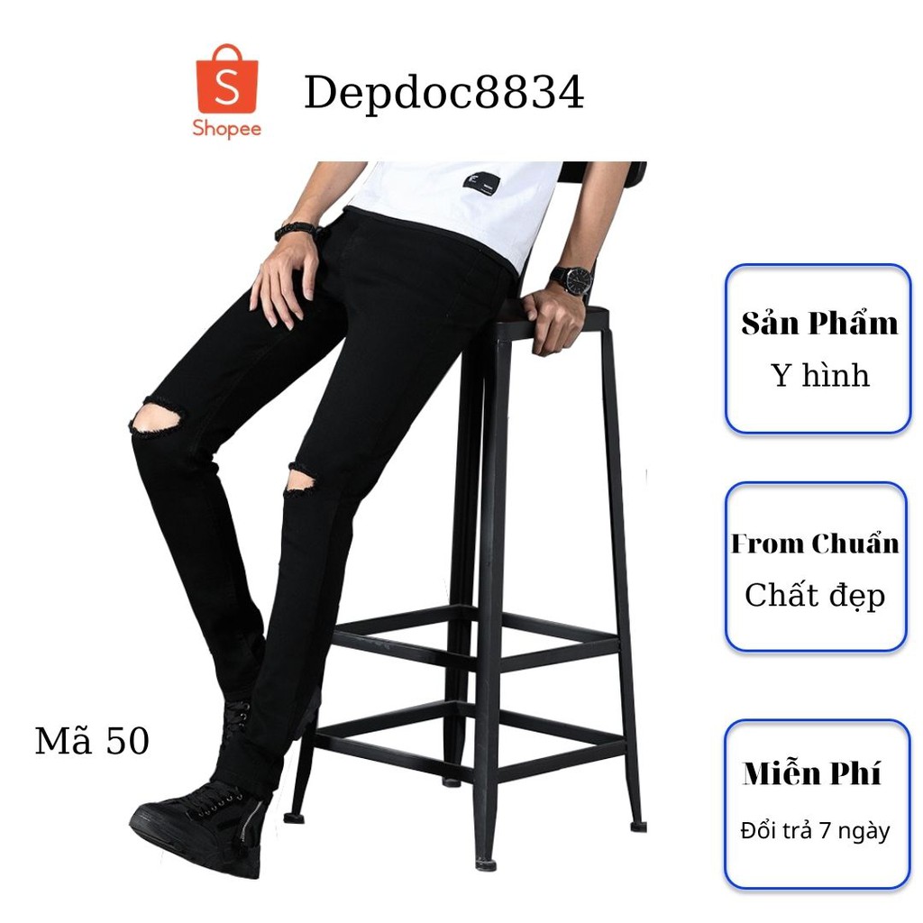 Quần jean nam cao cấp, chất liệu bò ( jean ) mềm mịn, from chuẩn, có nhiều mẫu đẹp mới đi kèm depdoc105 | BigBuy360 - bigbuy360.vn