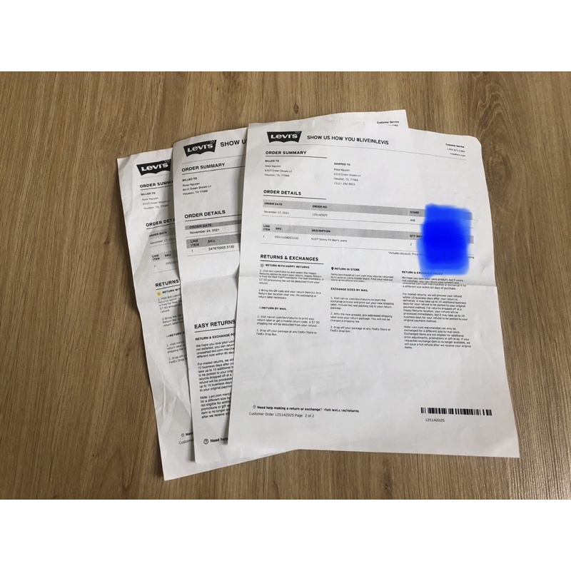 Quần Jeans nam Levi’s chính hãng