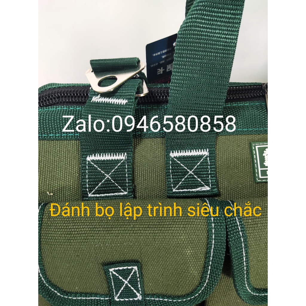 Túi đựng đồ nghề Master-Dai may bố Canvas siêu dầy