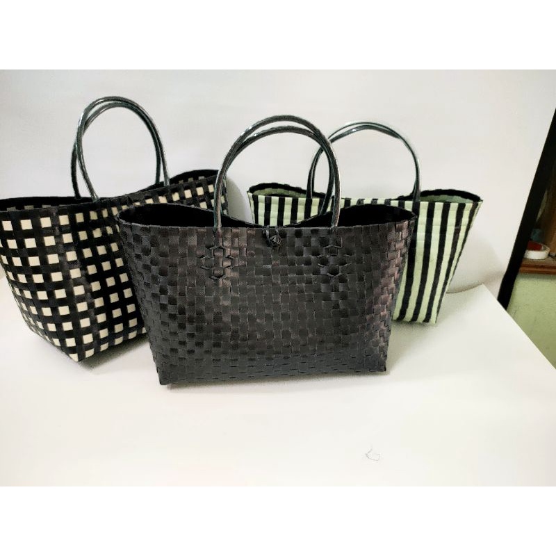 Combo 2 giỏ xách đan tay size 40cm