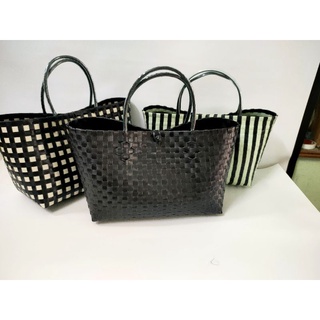 combo 2 giỏ xách đan tay size 40cm