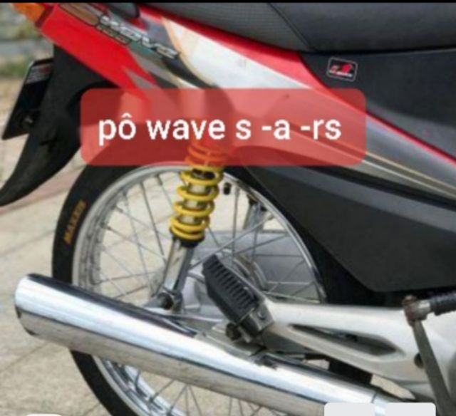 Pô xe máy .Bô wave ZX hoặc pô anpha lớn A,S100