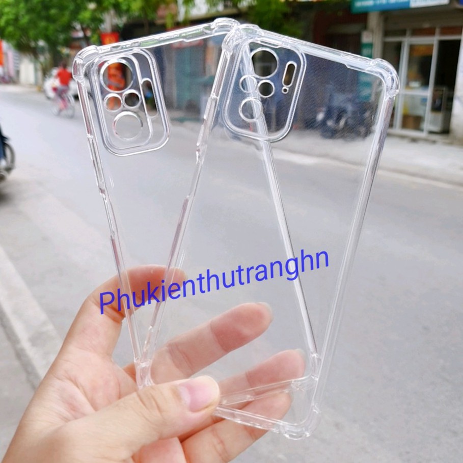 ( Ảnh chụp thật ) Ốp chống sốc Xiaomi Redmi Note 10/ Note 10S/ Redmi Note 10 Pro có gờ bảo vệ camera, hàng dày loại 1