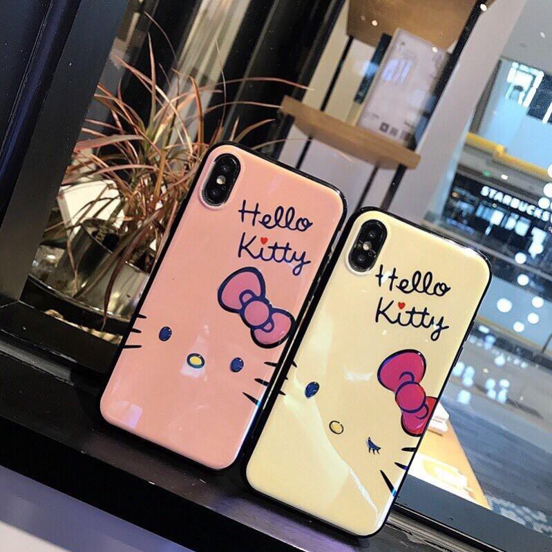 Ốp ip hello kitty trắng