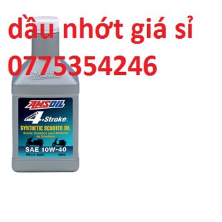 dầu nhớt nhập khẩu 100% amsoil 4-STROKE SCOOTER 10W40 946 ML
