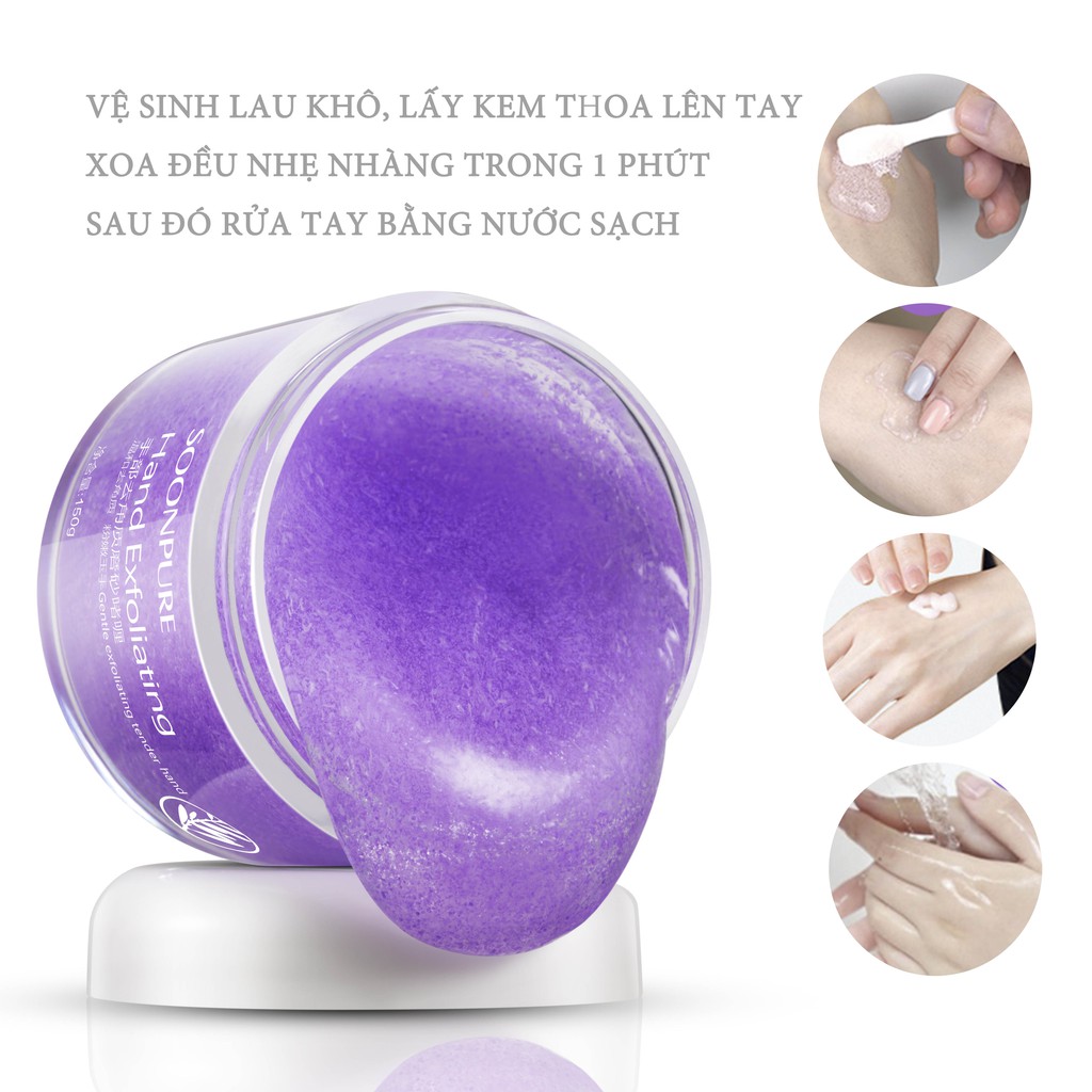 GEL TẨY DA CHẾT SOONPURE CHO ĐÔI TAY 150g S14280103