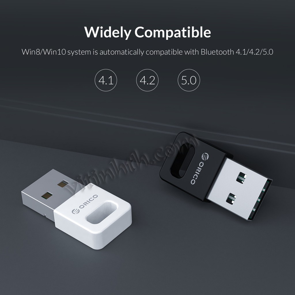 Thiết bị thu phát USB BLUETOOTH ORICO   BTA 409  4.0 tương thích với 4.1, 4.2, 5.0 ( hỗ trợ win 10 )-VITINHTH