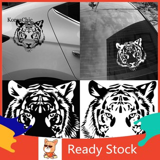 Miếng dán trang trí xe hơi hình đầu hổ độc đáo cá tính