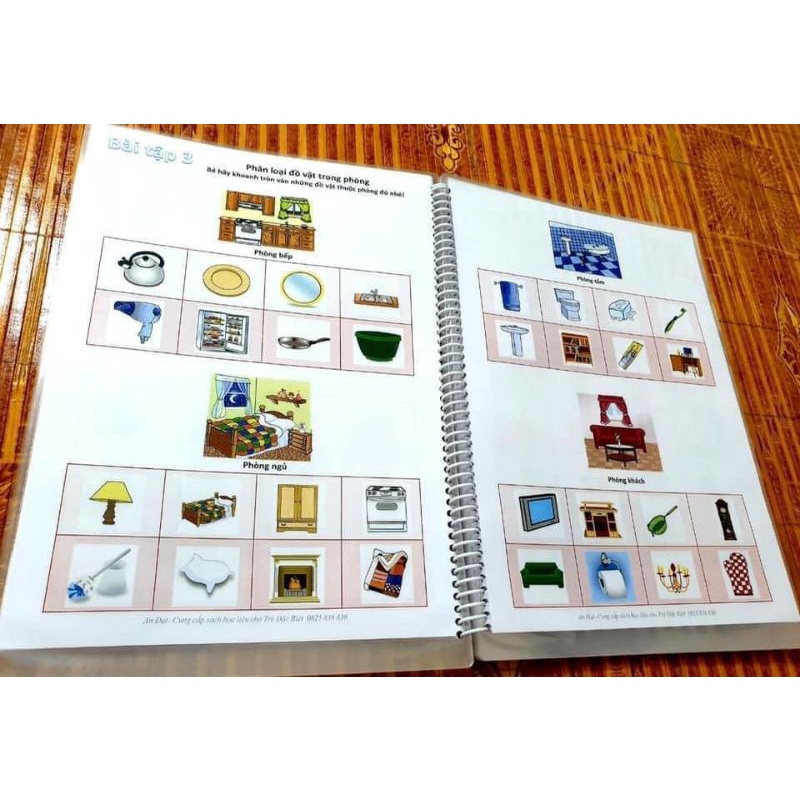 Học liệu bài tập phát triển ngôn ngữ và tư duy