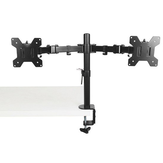 Giá Treo 2 Màn Hình Máy Tính Kẹp Bàn M052 - Dành Cho Màn Hình 14" - 27"  - Model 2020