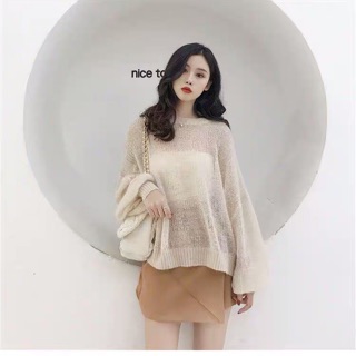 (ORDER) Áo len mỏng ulzzang MS498