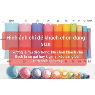 Xương Uốn Tóc Xoăn Lạnh chọn size