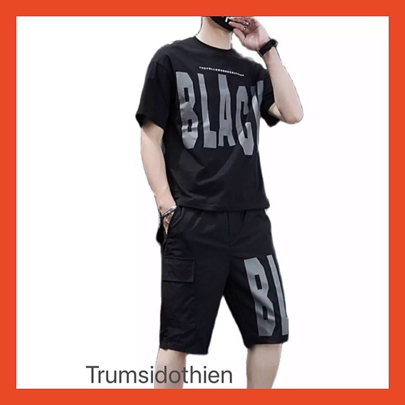 Đồ bộ nam Sport 3 sọc Unisex chất thun mè cao cấp bigsize dành cho nam nữ mặc nhà thể thao du lịch phong cách năng động