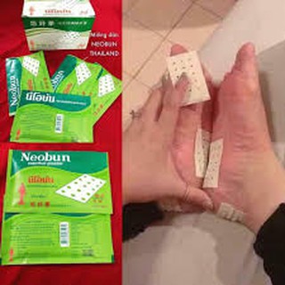 1Gói (10 Miếng) Cao Dán Neobun Thái Lan