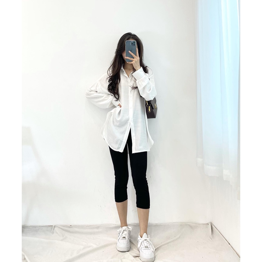 ( FREESHIP) Set sơ mi kèm quần legging hàng quảng châu Miho house