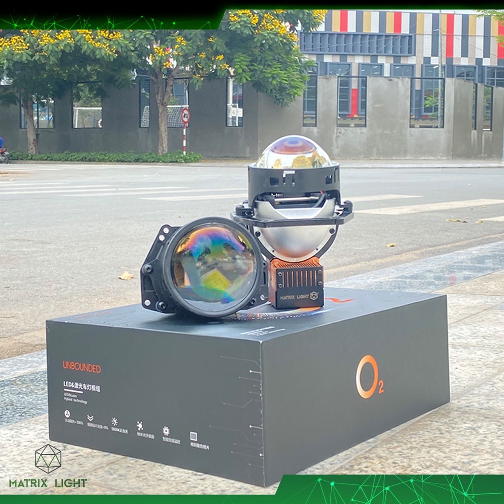 Bi led LASER Matrix O2- đẳng cấp laser