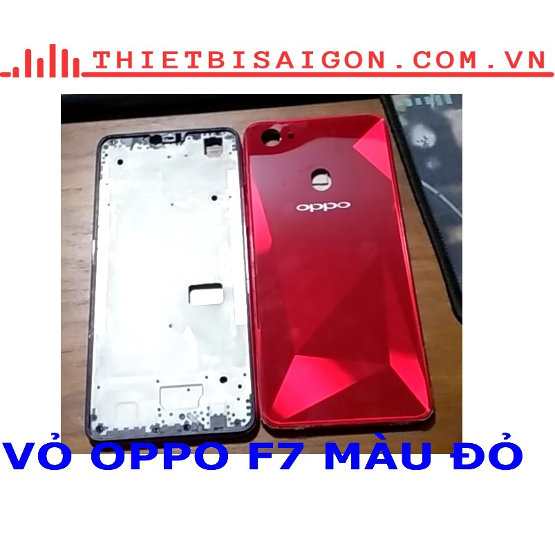 VỎ OPPO F7 MÀU ĐỎ