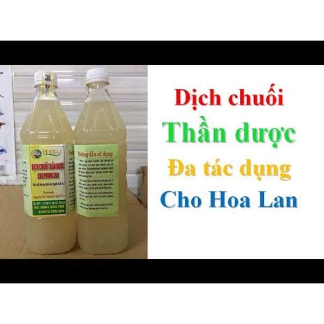 Dịch chuối - Được nhiều ng chơi lan tin dùng 1L