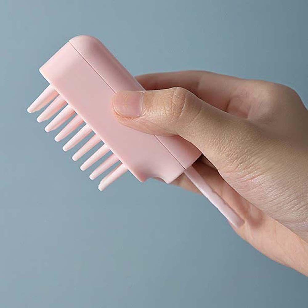 OCEANMAP Lược Chải Tóc Tẩy Tế Bào Chết Màu Kẹo Phong Cách Hàn Quốc