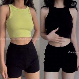 áo ba lỗ nữ thun gân tăm Basic_REMADE_ AO137