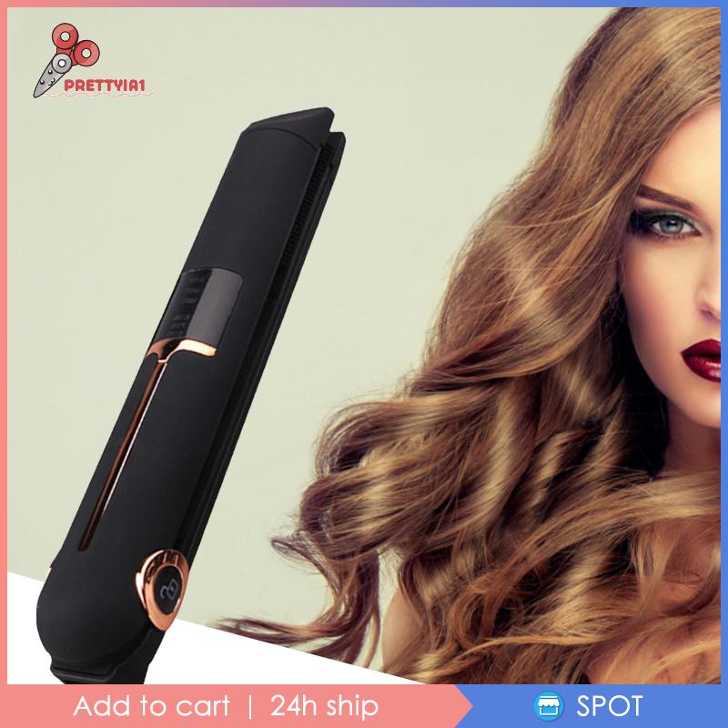 Máy Duỗi / Uốn / Duỗi Tóc 3 Nhiệt Độ Mang Theo Du Lịch Tại Nhà Prettyia1