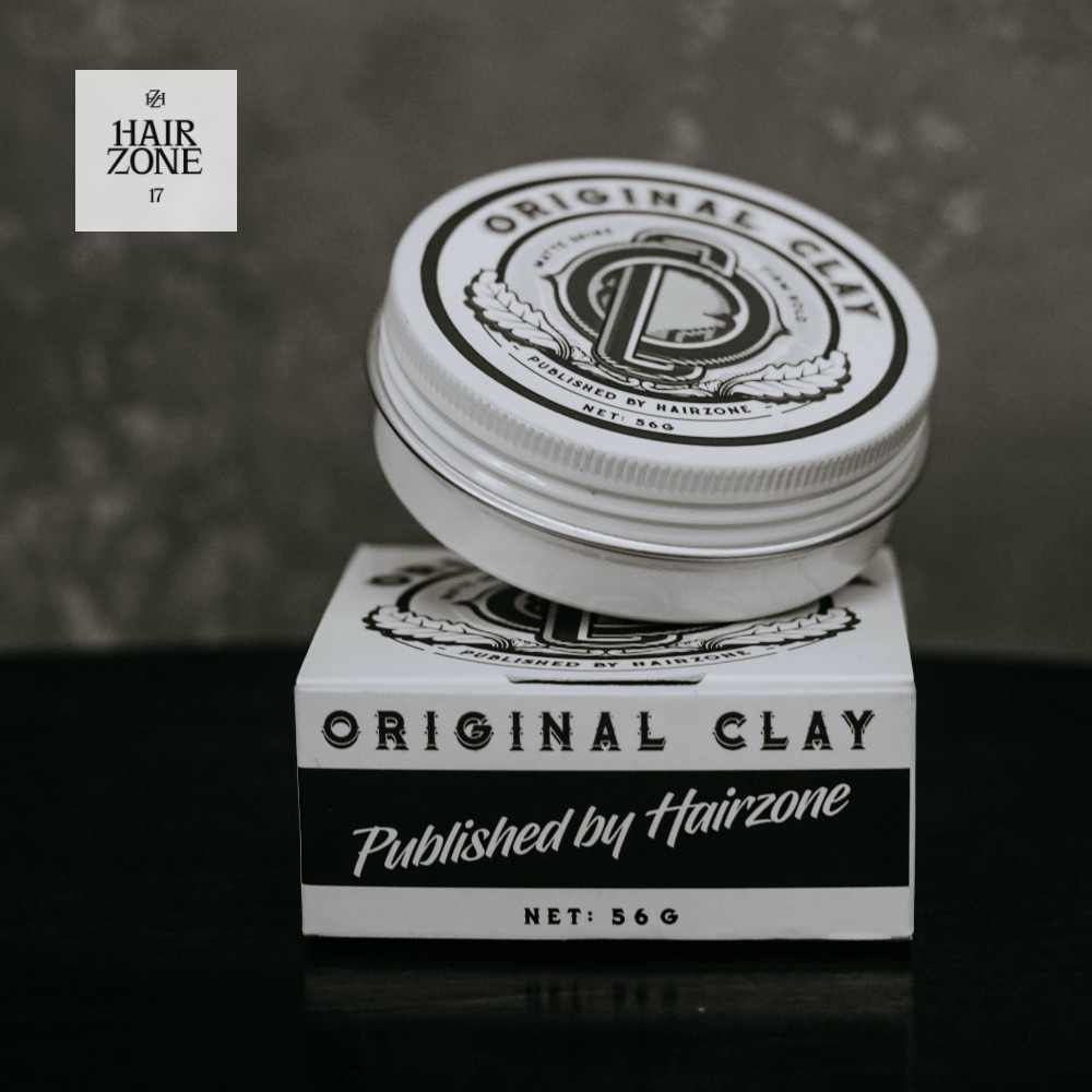 Sáp vuốt tóc nam -  Original Clay300g - by Hairzone officeal store