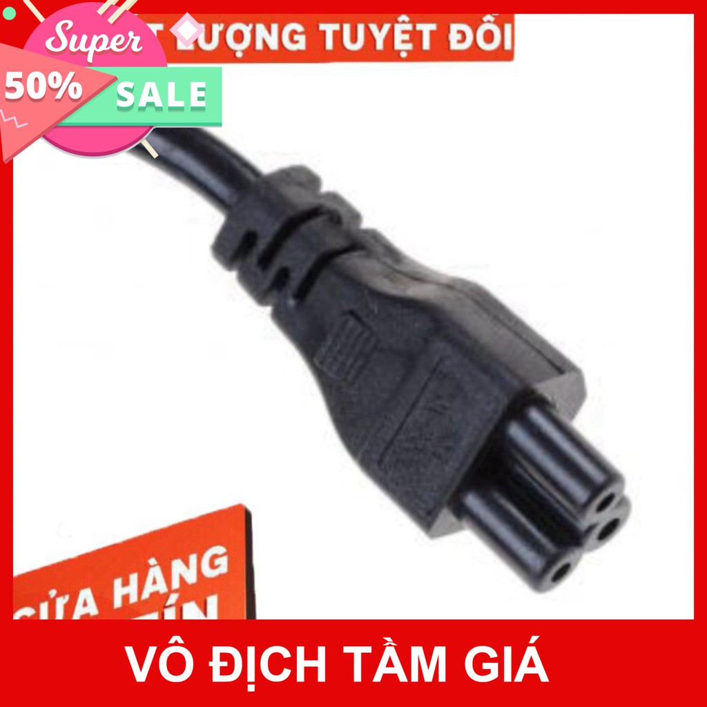 💚 [Giá Tốt] Dây Nguồn 3 Chân Tròn - Dây Nguồn 3 Chấu Tròn - Dây Nguồn 3 Cửa Tròn Cho Sạc Laptop 3 Chân Loại Tốt - Giá R