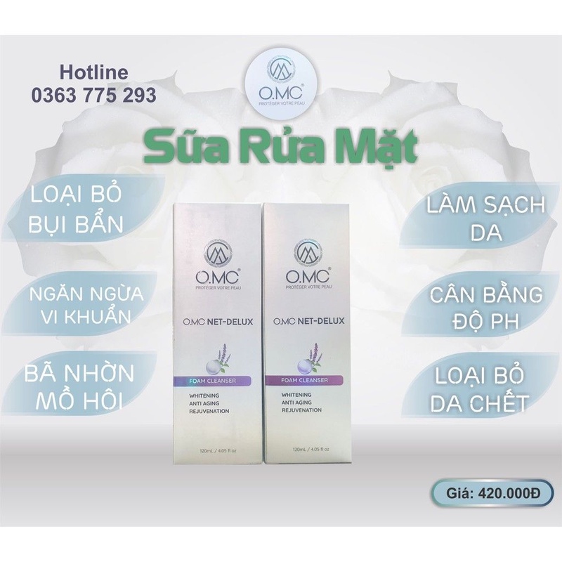 SỮA RỬA MẶT SINH HỌC OMC