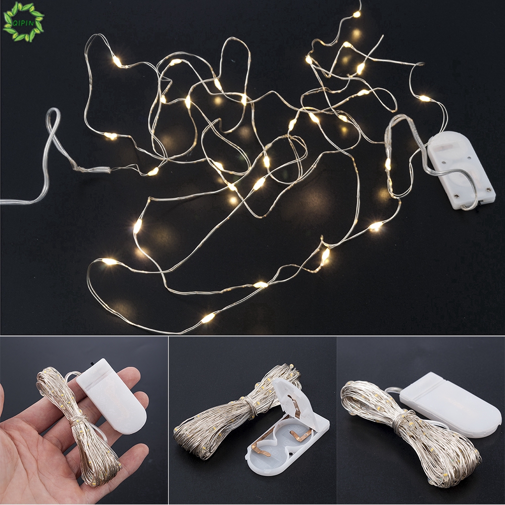 Dây Đèn LED 2m-10m Tùy Chọn Trang Trí Giáng Sinh Đa Dụng