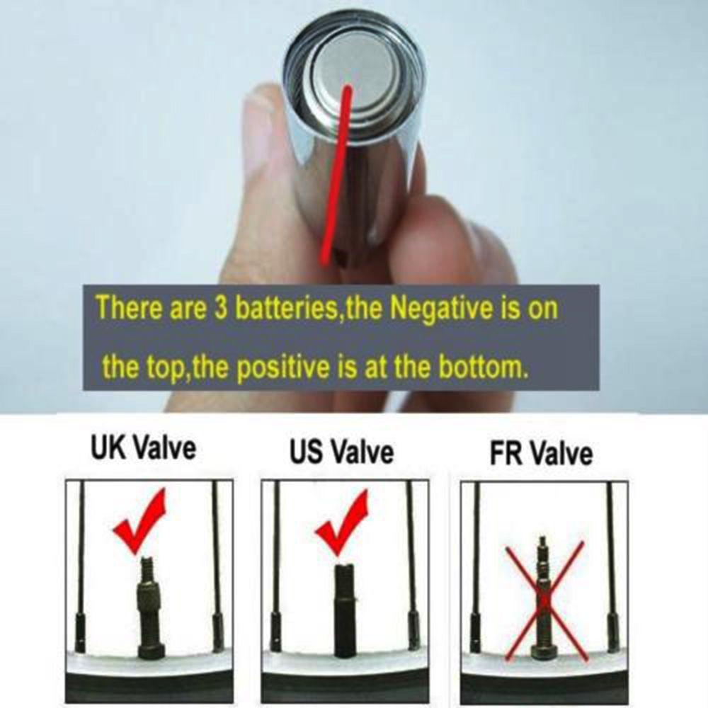 2 Đèn LED Nhiều Màu Gắn Vành Bánh Xe Đạp