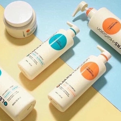 Bộ gội xả cao cấp Olexrs Hair Salon Argan oil 500ml