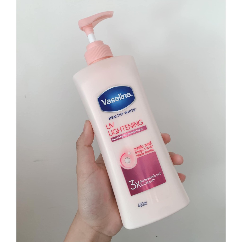 Sữa dưỡng thể trắng da chống nắng Vaseline UV Lightening 350ml