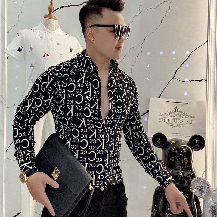 Sơ mi lụa trơn mịn không nhăn không phai không xù