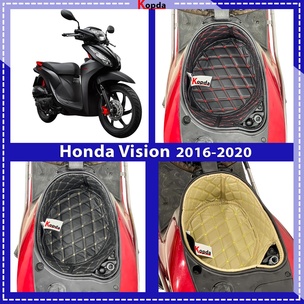 Lót Cốp Cách Nhiệt Honda Vision 2009 - 2020 - Độ Bền Cao - Bảo Hành 1 Năm ( Đường May, Lỗi Do Sản Xuất)