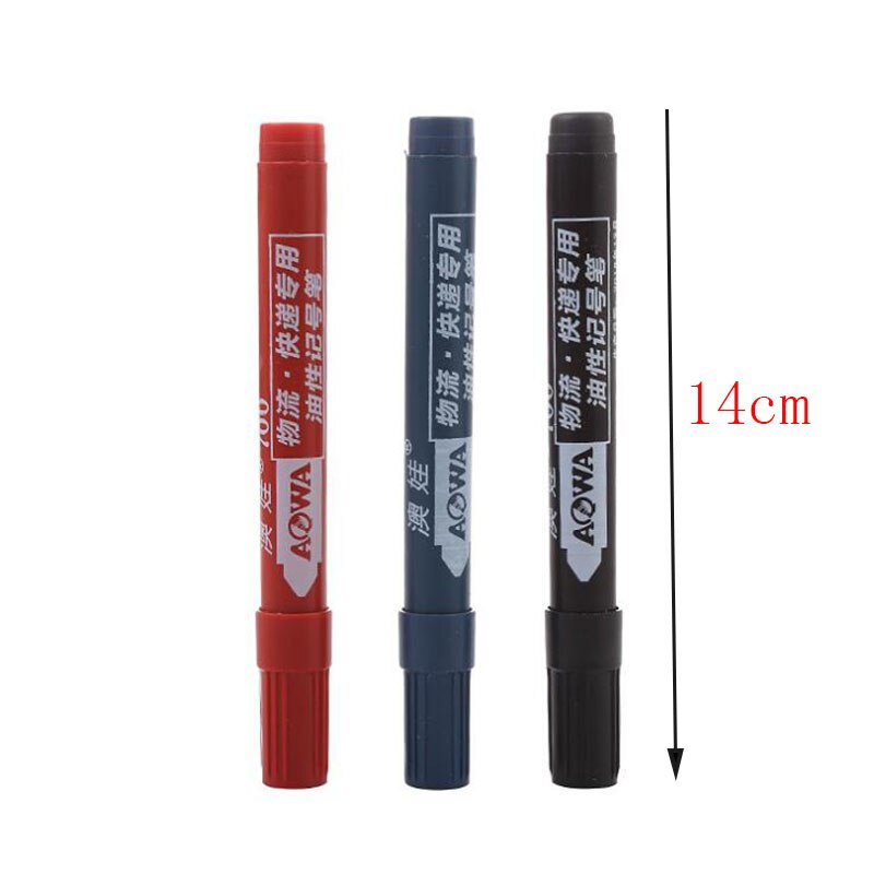 Set 2 bút đánh dấu không thấm nước phong cách Hàn Quốc nhiều màu sắc