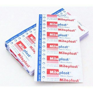 Set 10 miếng băng cá nhân Miloplast.