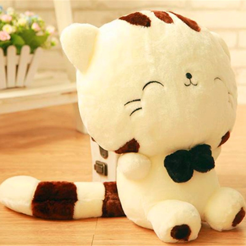 Chú mèo tài lộc nhồi bông dễ thương kích thước 45cm