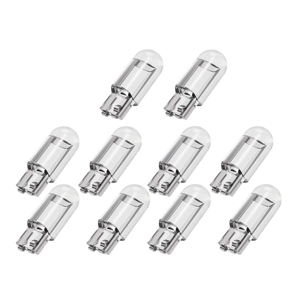 Bộ 10 Đèn Led T10 Cob 12v Ánh Sáng Trắng Cho Nội Thất Xe Hơi | BigBuy360 - bigbuy360.vn