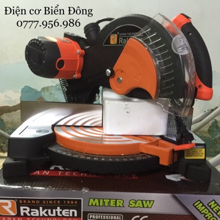 Máy cắt nhôm 🍄 FREESHIP 🍄 Máy cắt nhôm RAKUTEN cắt xoay 45 độ đĩa cắt 255mm 1850W
