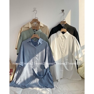 Sơ mi cộc tay nhiều màu