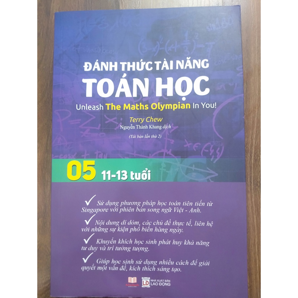 Sách - Đánh thức tài năng toán học 5 (11-13 Tuổi)