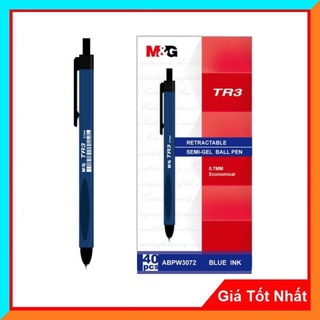 Bút Bi M&G ABP3072 Ngòi Bút 0.7 mm-Chất Lượng Tốt, Ngòi Trơn, Dễ Viết-Mưc Dầu Viết Được Trên Chất Liệu Bìa Bóng Kính
